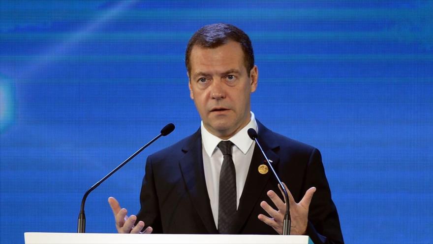 El primer ministro ruso, Dmitri Medvedev.