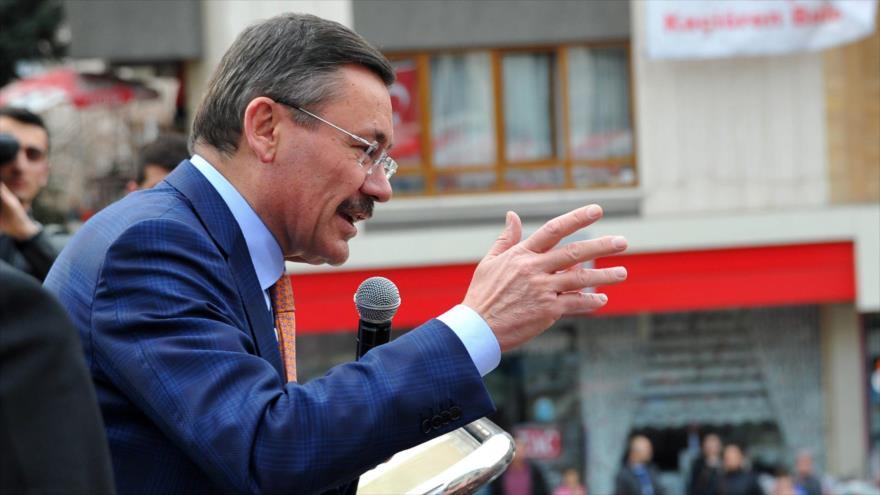 El alcalde de Ankara, Melih Gökcek.