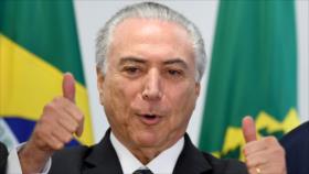 Sondeo: La mitad de brasileños quiere que Temer siga en el poder