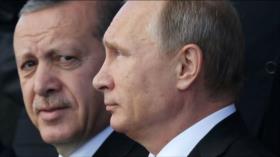 Putin llama a Erdogan y desea 