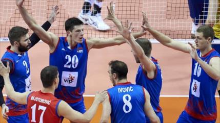Serbia vence a Brasil y se proclama campeón de Liga mundial de Voleibol