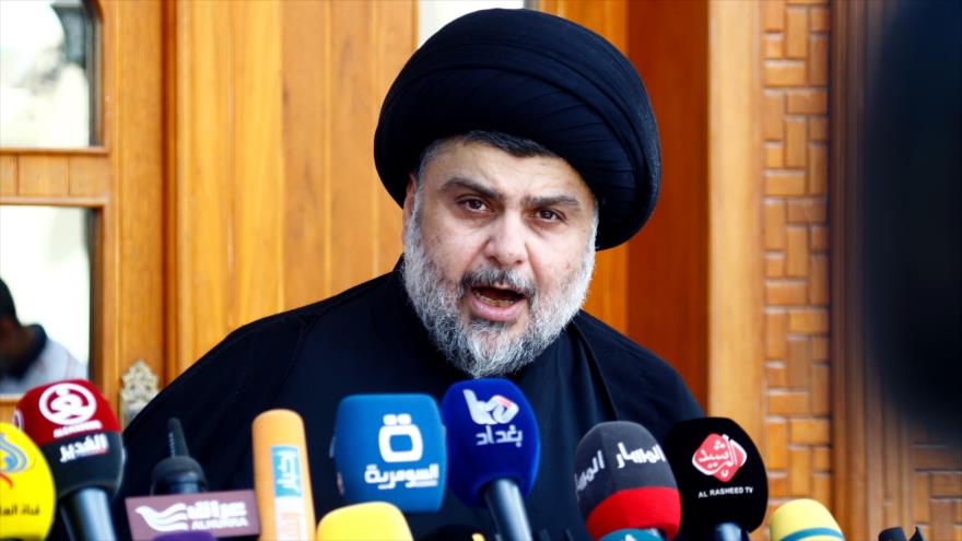 El líder del Movimiento Sadr de Irak, Muqtada al-Sadr.