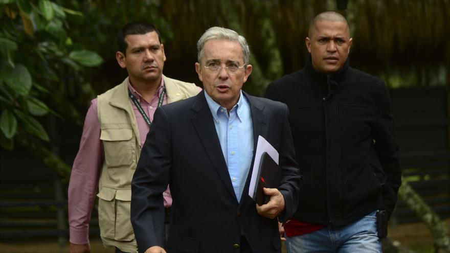 El expresidente de Colombia, Álvaro Uribe.