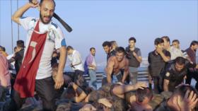 Video: Partidarios de Erdogan decapitan a un soldado golpista