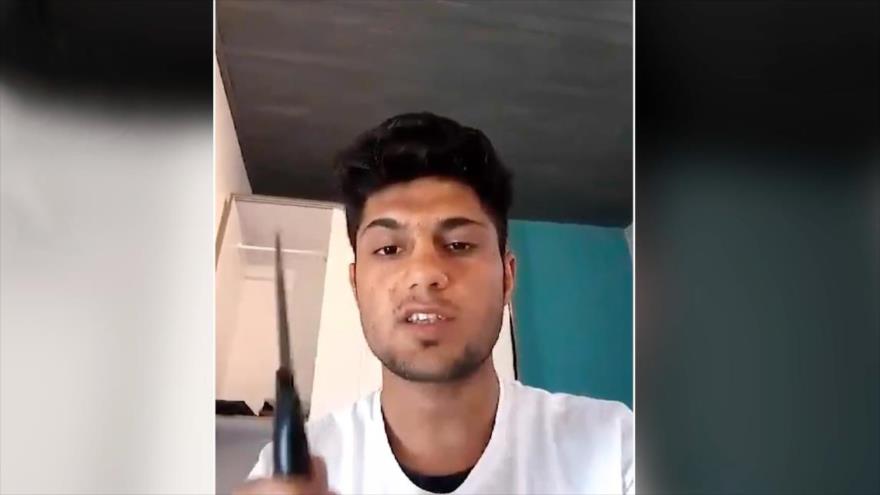 Daesh difunde video del autor de ataque con hacha en Alemania
