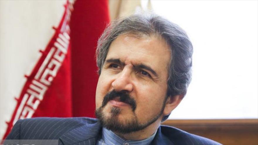El portavoz de la Cancillería iraní, Bahram Qasemi.