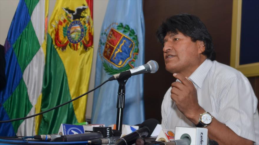 El presidente de Bolivia, Evo Morales.