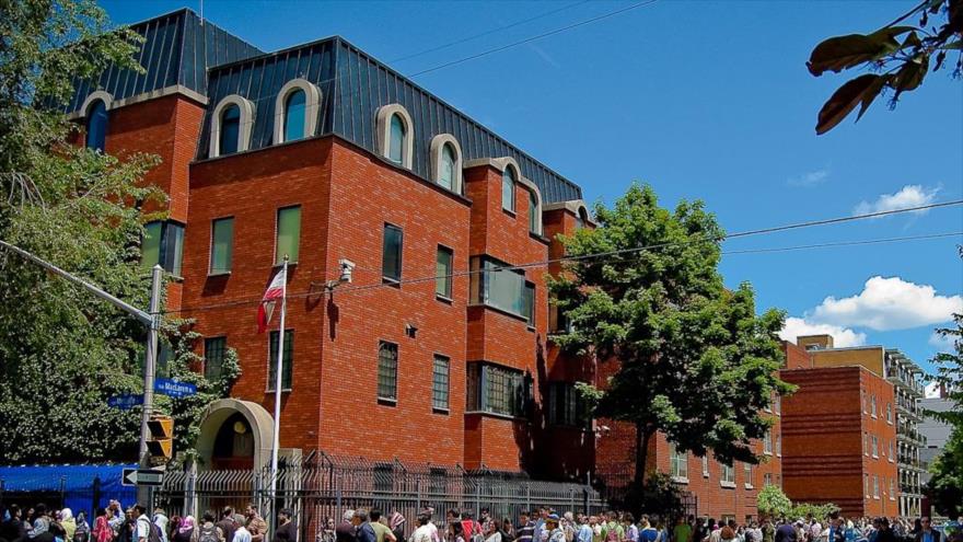 Embajada de Irán en Ottawa, capital canadiense. 