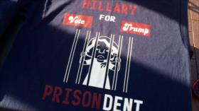 Los republicanos en Cleveland piden encarcelamiento de Clinton