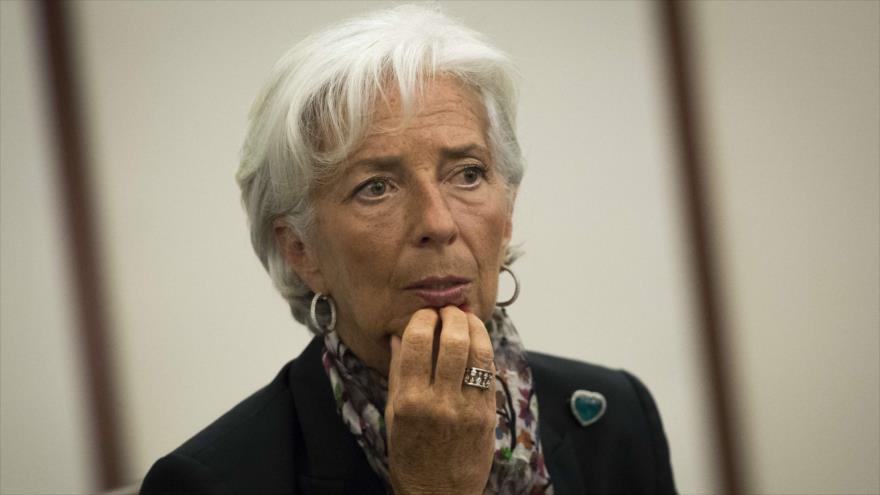 Christine Lagarde, directora general del Fondo Monetario Internacional (FMI).