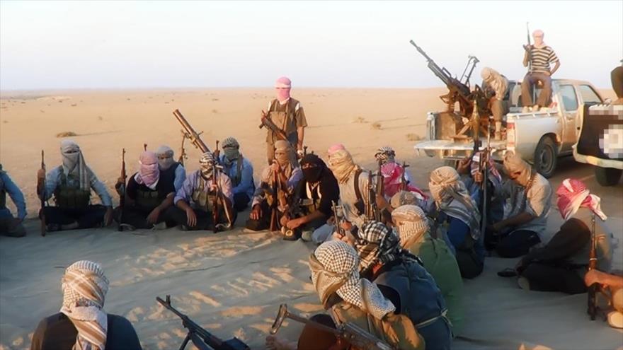 Integrantes del grupo terrorista EIIL (Daesh, en árabe) en el norte de Irak.
