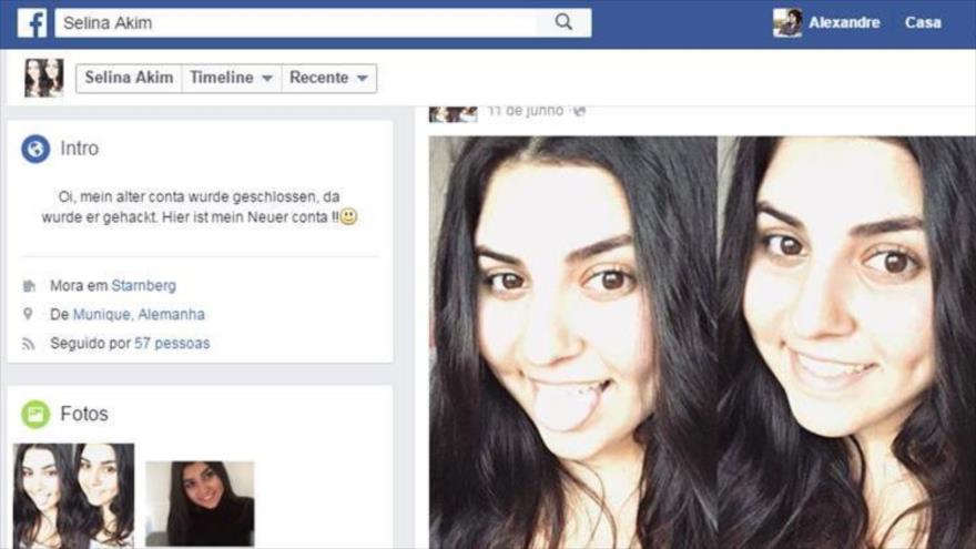 El tirador de Múnich (Alemania) usó una falsa cuenta de Facebook en la que se hizo pasar por una chica llamada ‘Selina Akim´.
