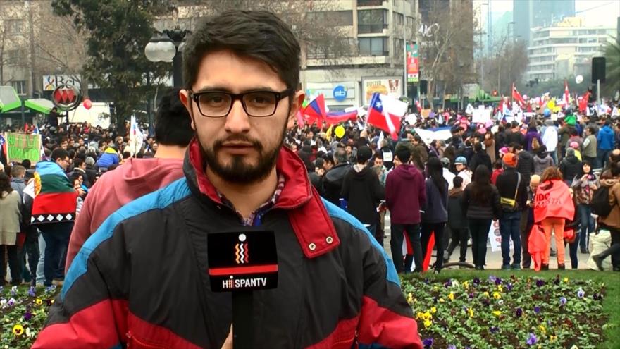 Centenares de miles se levantan en Chile por jubilaciones dignas