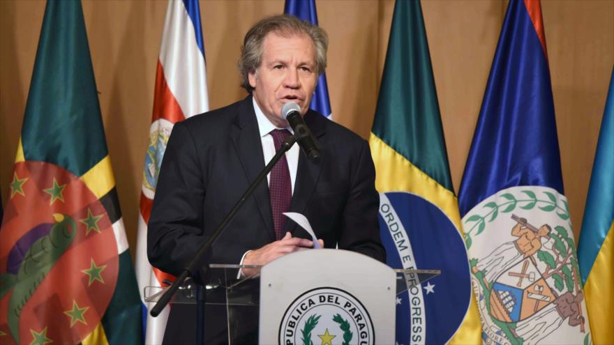 El secretario general de la Organización de Estados Americanos (OEA), Luis Almagro.
