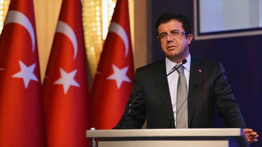 El ministro turco de Economía, Nihat Zeybekci.