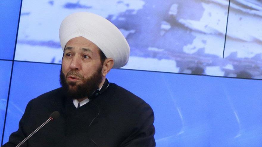 El gran muftí de Siria, Ahmad Badredin Hasun.