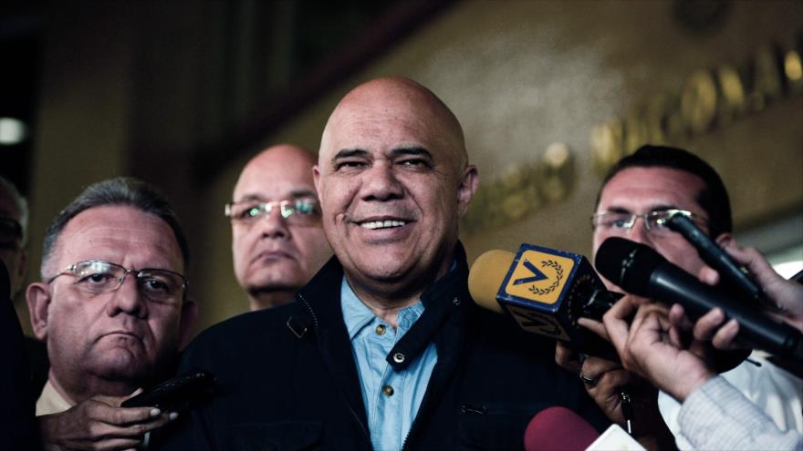 El secretario ejecutivo de la Mesa de la Unidad Democrática (MUD), Jesús Torrealba.