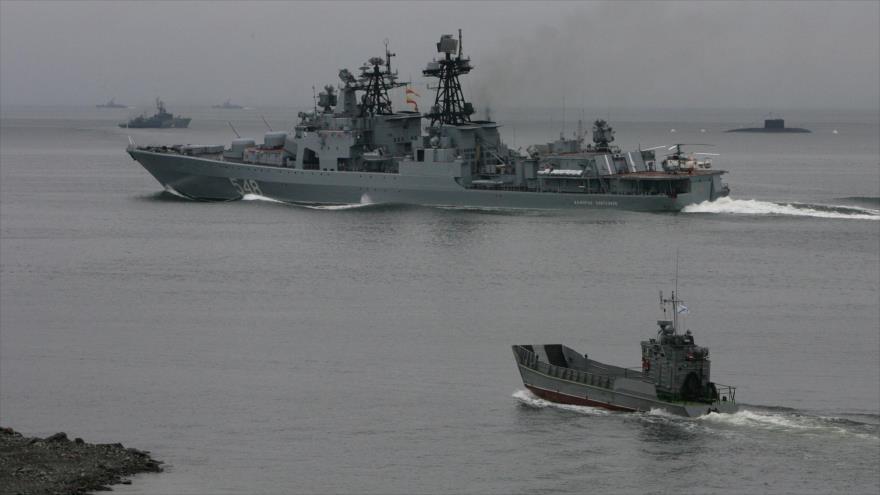 Buques de guerra de la Armada rusa.