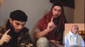 EIIL divulga video de atacantes que degollaron a un cura en Francia