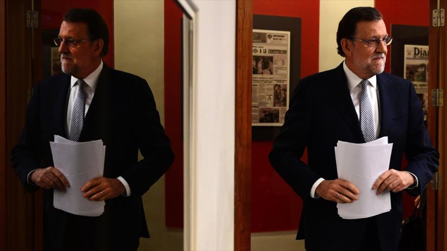 El presidente del Gobierno español en funciones, Mariano Rajoy, 28 de julio de 2016.