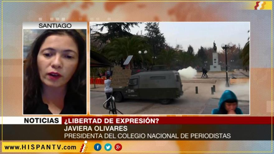 ‘La policía chilena teme que se conozca la represión de las protestas’