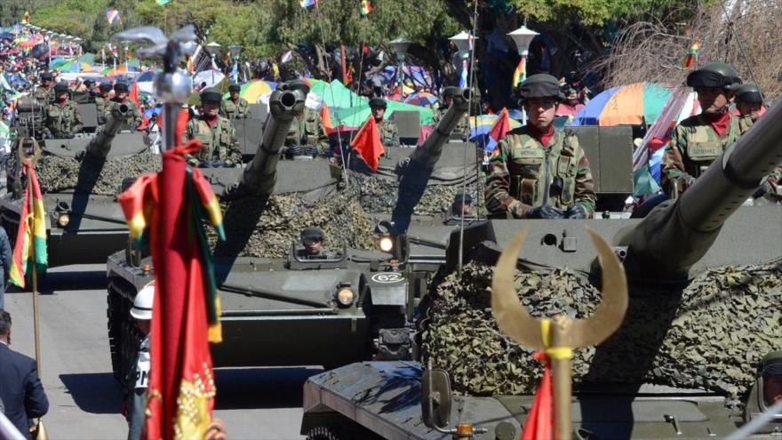 Fuerzas del Ejército boliviano. 
