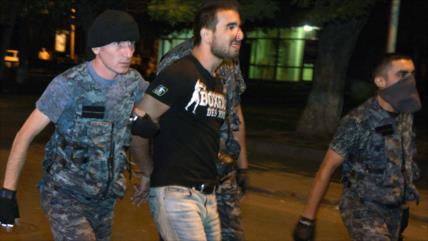 Armenia arde en tensión: Choques entre manifestantes y Policía dejan 60 heridos y 165 detenidos