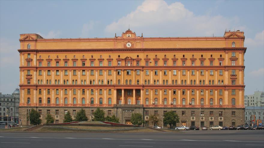 La sede central del Servicio Federal de Seguridad de Rusia (FSB) en la capital Moscú.