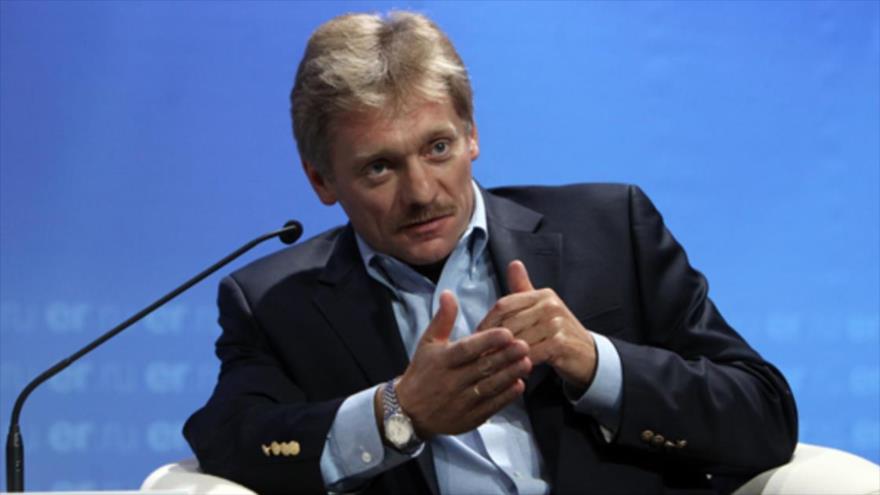El portavoz de la Presidencia rusa, Dmitri Peskov.