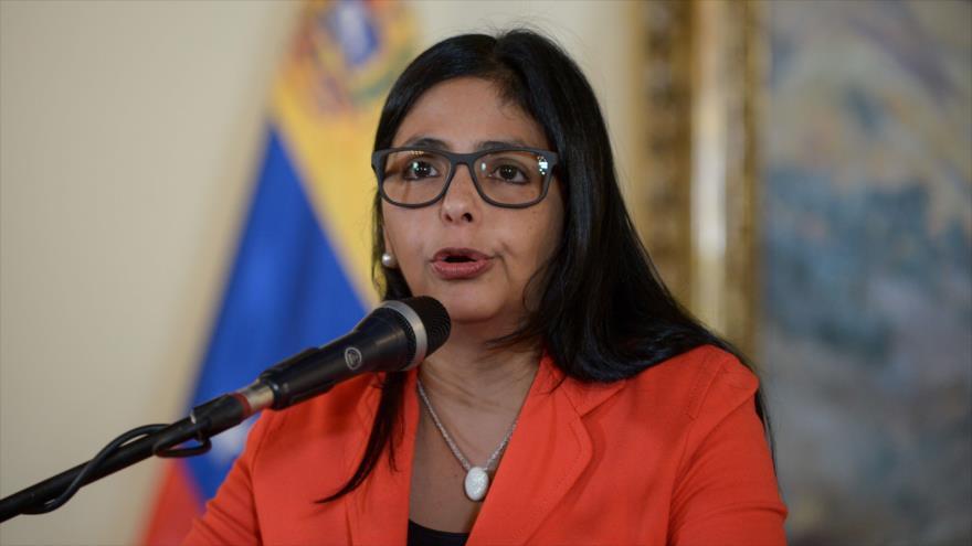 La canciller de Venezuela, Delcy Rodríguez. 