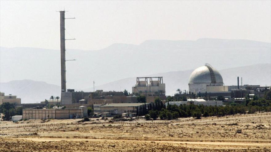 La central nuclear israelí Dimona, en el desierto del Néguev, en el sur de los territorios ocupados palestinos.