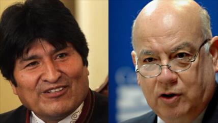 Morales: Insulza se burla de sí mismo y de la inteligencia humana