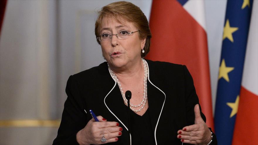 La presidenta de Chile, Michelle Bachelet.