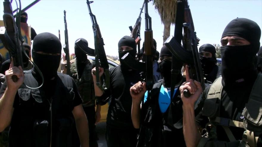 Miembros del grupo terrorista EIIL (Daesh, en árabe) en Irak.