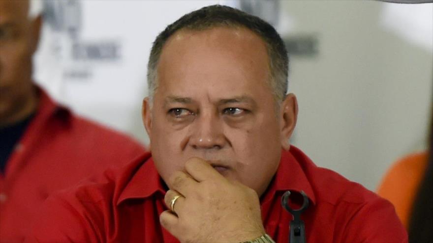 El vicepresidente del gobernante Partido Socialista Unido de Venezuela (PSUV), Diosdado Cabello.