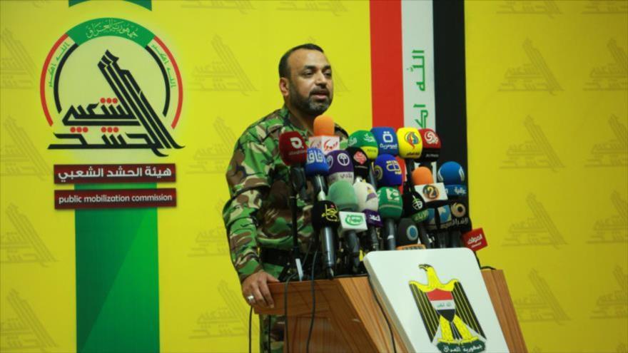 El vocero de las fuerzas populares iraquíes Al-Hashad Al-Shabi, Ahmad al-Asadi.