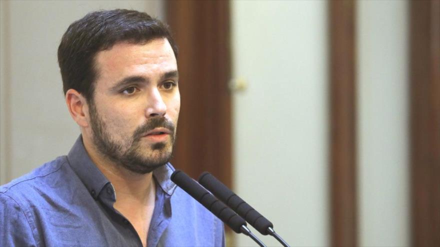 Coordinador de Izquierda Unida, portavoz adjunto de Unidos Podemos y militante del Partido Comunista de España (PCE).