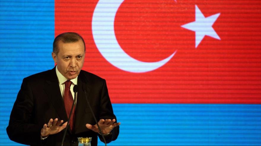 Presidente de Turquía, Recep Tayyip Erdogan.