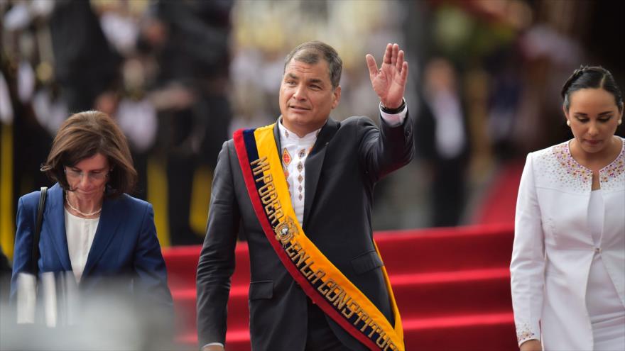 El presidente de Ecuador, Rafael Correa.
