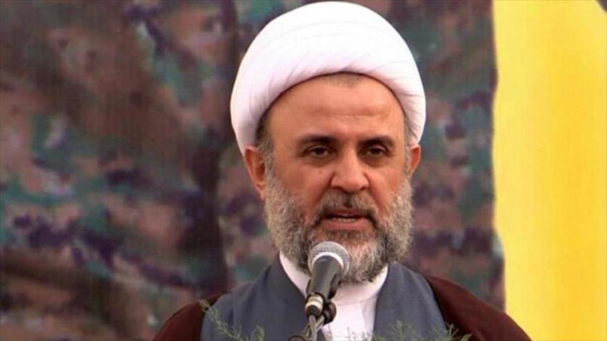 El jefe adjunto del Consejo Ejecutivo del Movimiento de Resistencia Islámica de El Líbano (Hezbolá), el sheij Nabil Qauq.