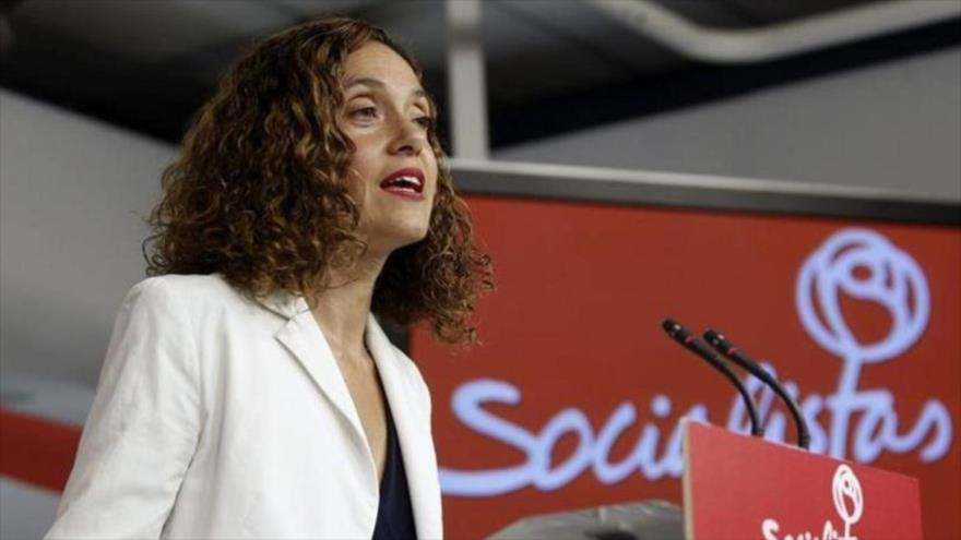 La secretaria de Programas y Estudios del Partido Socialista Obrero Español (PSOE), Meritxell Batet.