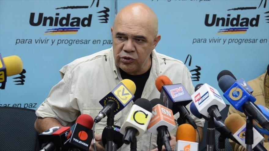 El secretario ejecutivo de la Mesa de la Unidad Democrática (MUD), Jesús ‘Chúo’ Torrealba.