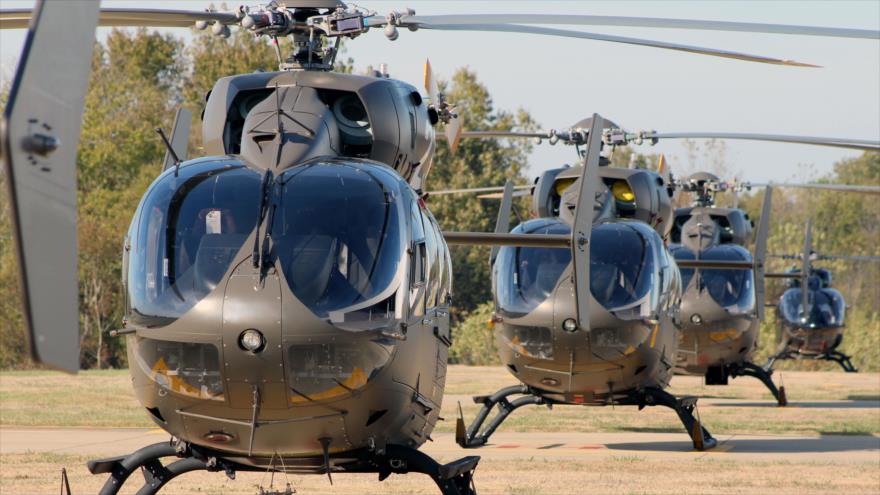 Helicópteros de la compañía francesa Airbus Helicopters. 