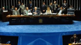 Senado brasileño se muestra a favor de destitución de Rousseff