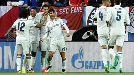 Real Madrid logra su tercera Supercopa de Europa tras derrotar al Sevilla por 3-2