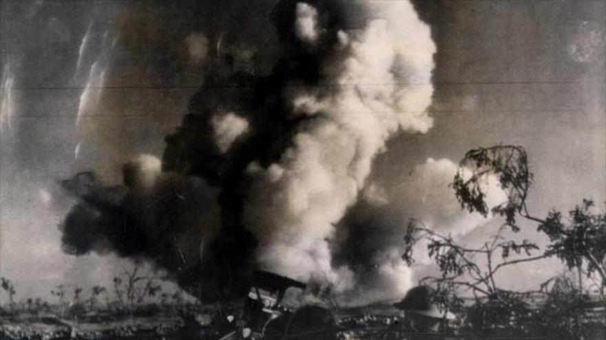 Las minas fueron colocadas bajo tierra entre 1940 y 1943 durante las batallas que libraban las tropas británicas contra las fuerzas de la Alemania nazi para tomar el control del norte de África.