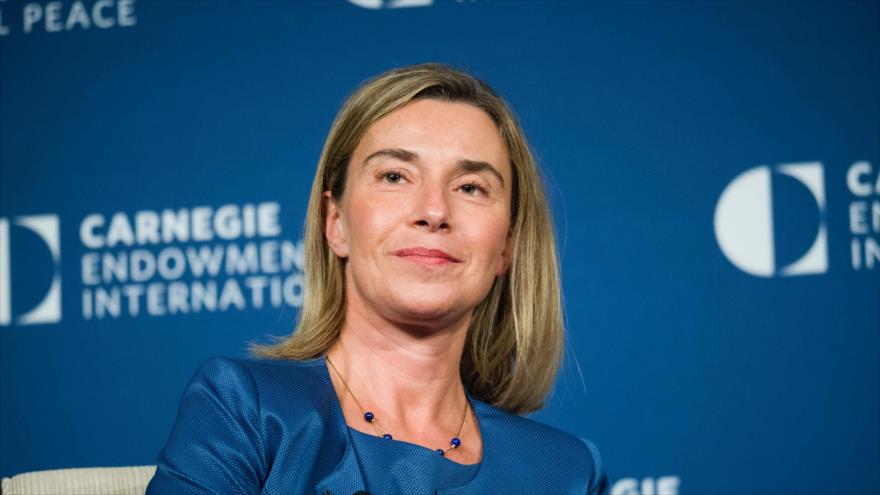 La jefa de Política Exterior de la UE, Federica Mogherini.