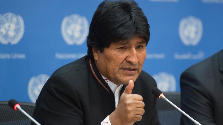 El presidente de Bolivia, Evo Morales. 