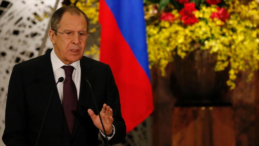 Serguei Lavrov, ministro de Exteriores de Rusia.
