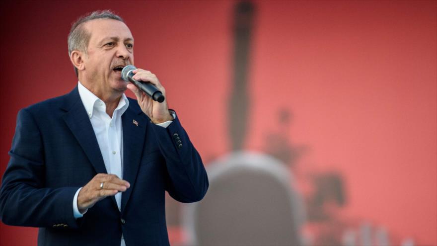 El presidente de Turquía, Recep Tayyip Erdogan.